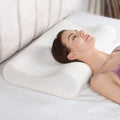 GROKBASKET Orthopedic Memory Foam Pillow for Neck & Shoulder Pain Relief