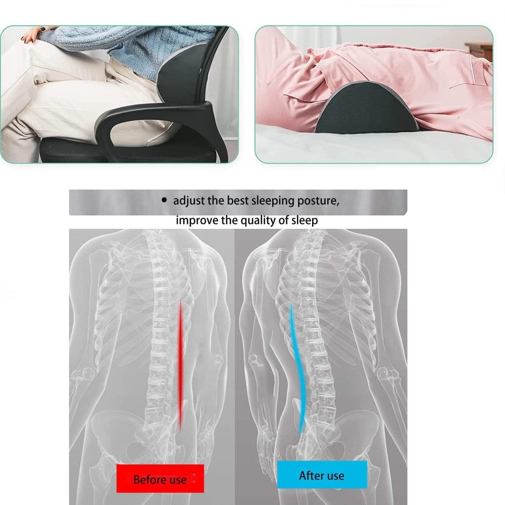 Orthopedic Contour Cervical Pillow for Neck Support – Memory Foam Sleeping Pillow for Pain Relief