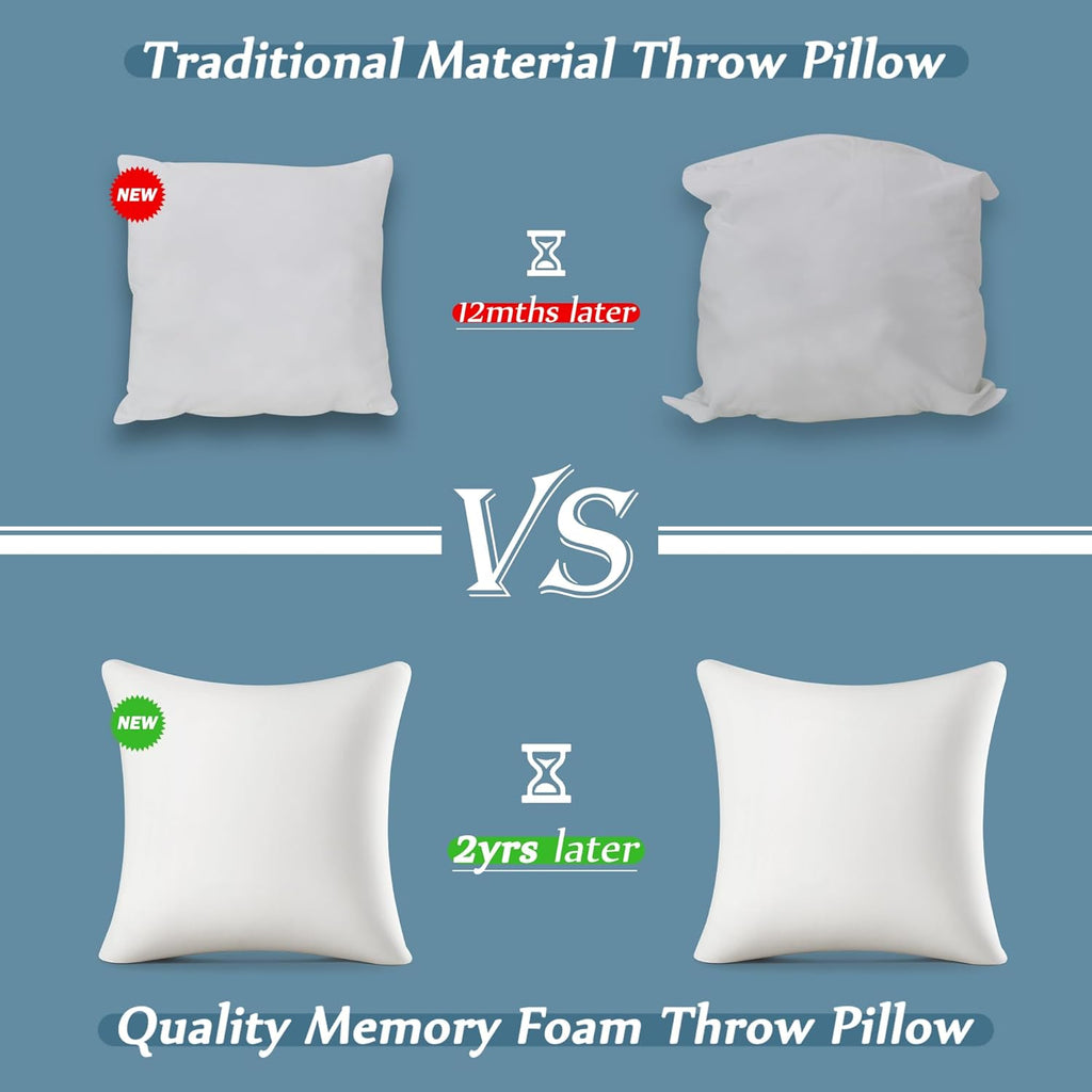 White Throw Pillow Cover, Square Shape, Solid Color Cushion Cover