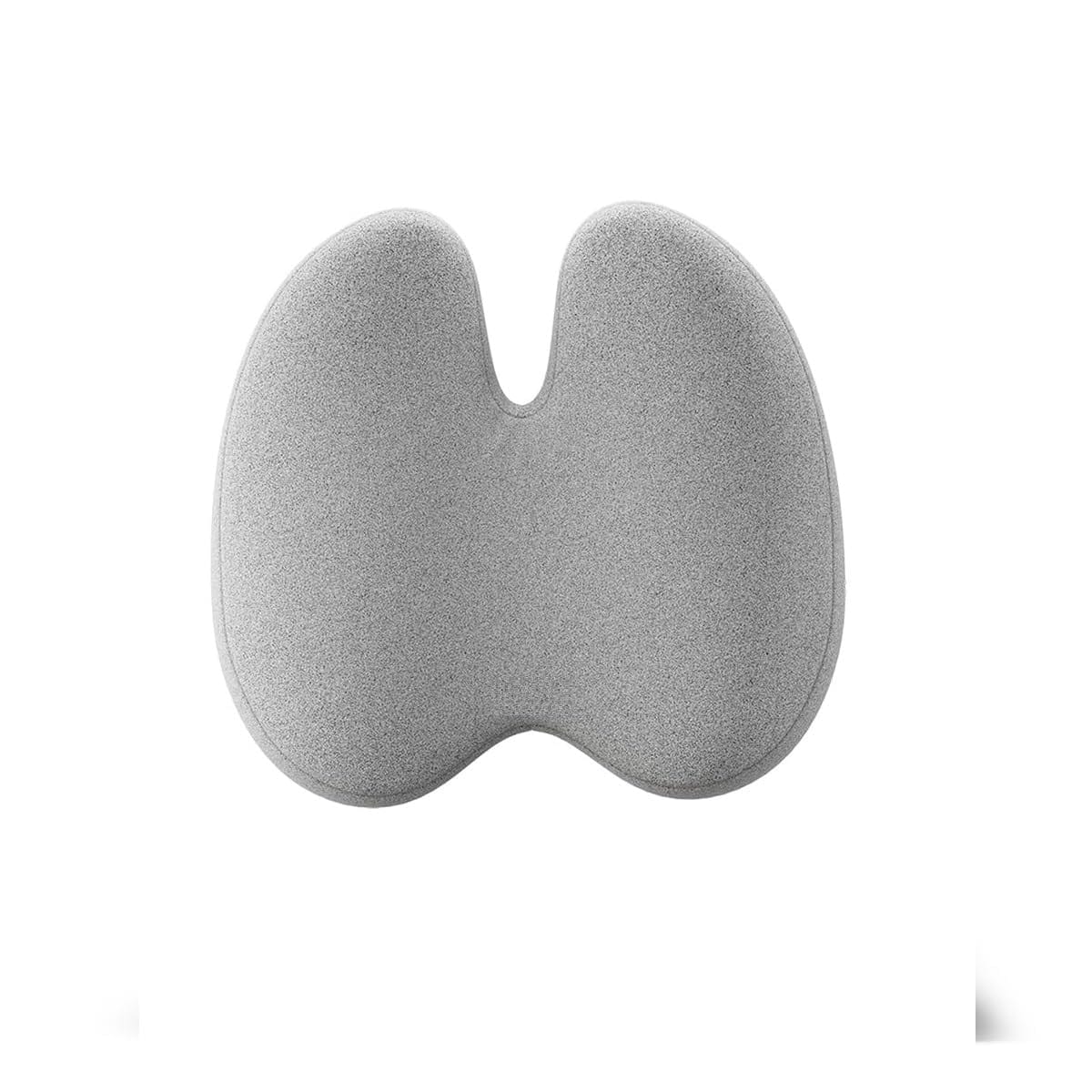 Orthopedic Coccyx Seat Cushion – Memory Foam Tailbone Support Pillow for Office Chair, Car & Home (Grey, Black)
