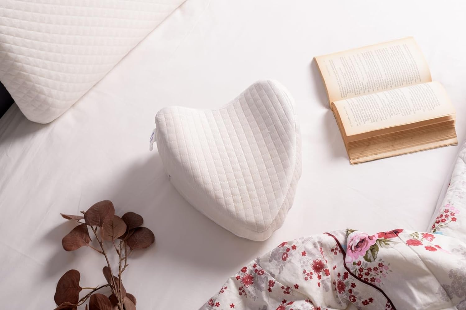 Contour Memory Foam Neck Pillow | Cervical Support Orthopedic Pillow | Ergonomic Butterfly Pillow for Comfortable Sleep